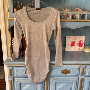 Gray tight dress S